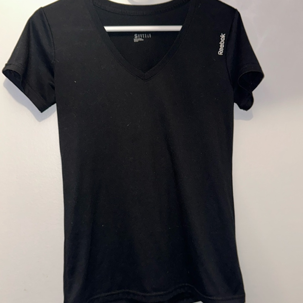 Black Reebok Sports T-Shirt